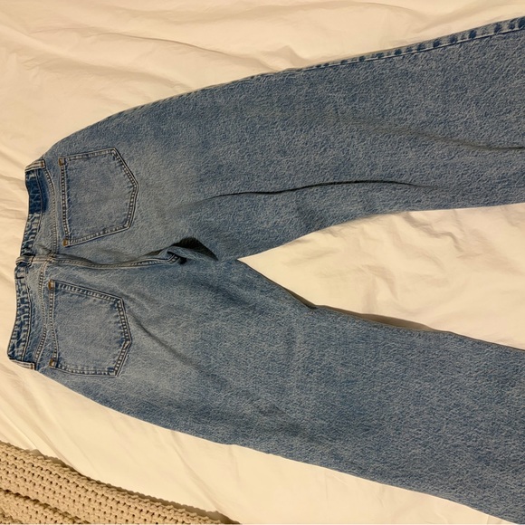 Abercrombie & Fitch Classic Blue Straight Leg Jeans - Picture 2 of 4